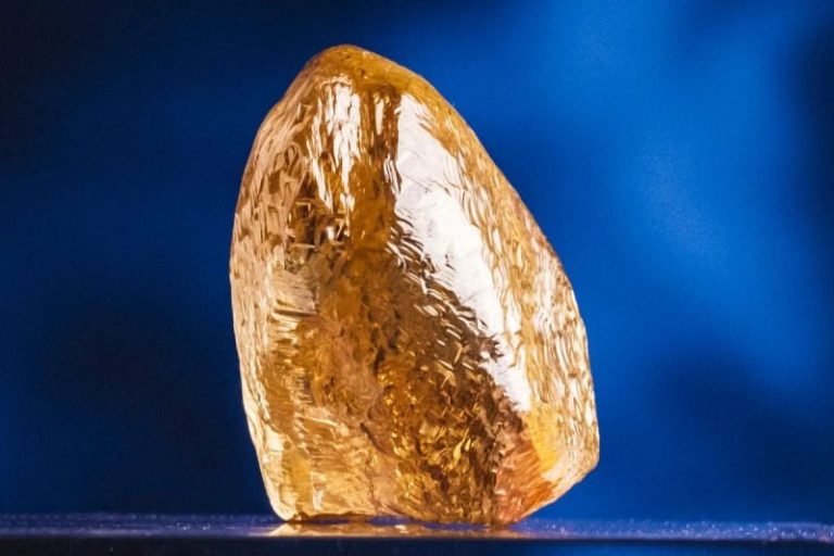 Rio Tinto Unveils 158.2 Carat Yellow Diamond, Plus Rare Auction and Tariff Tensions