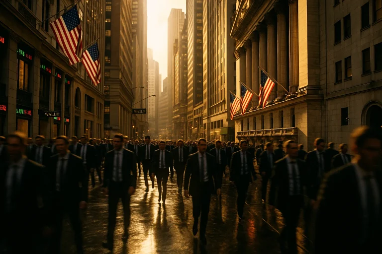 Wall street opens in green as earnings optimism, likely Fed rate cut lift sentiment