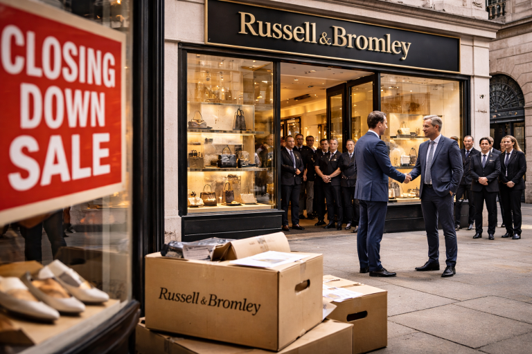 Next snaps up Russell & Bromley in £3.8M deal, hundreds of jobs at risk
